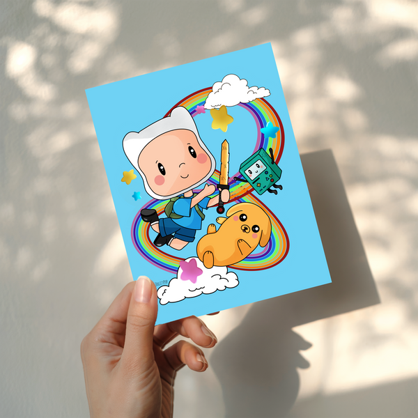 Adventure Time Print