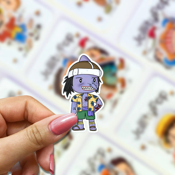 One Piece Villains Stickers