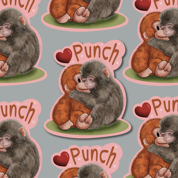 Baby Punch Sticker