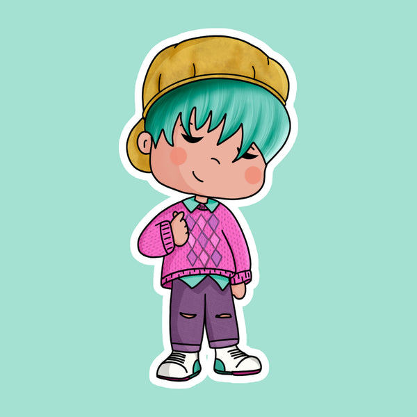 Saja Boys Chibi Sticker Pack