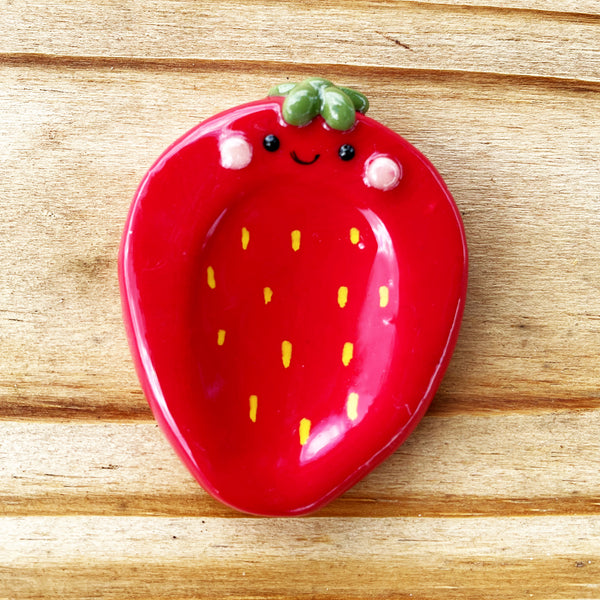 Strawberry Worry Stone