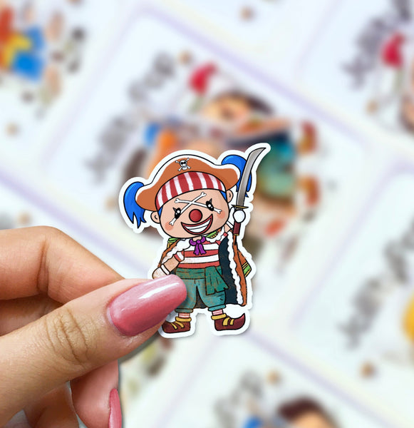 One Piece Villains Stickers