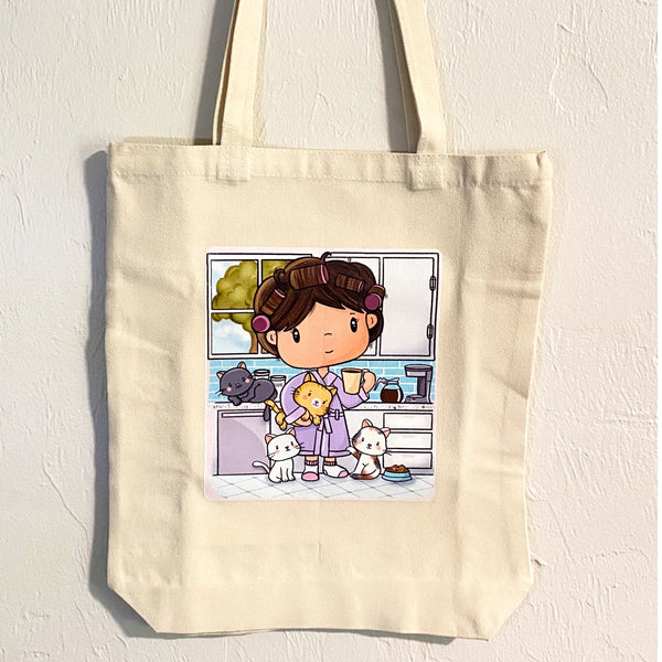 Cat Lover Tote Bag