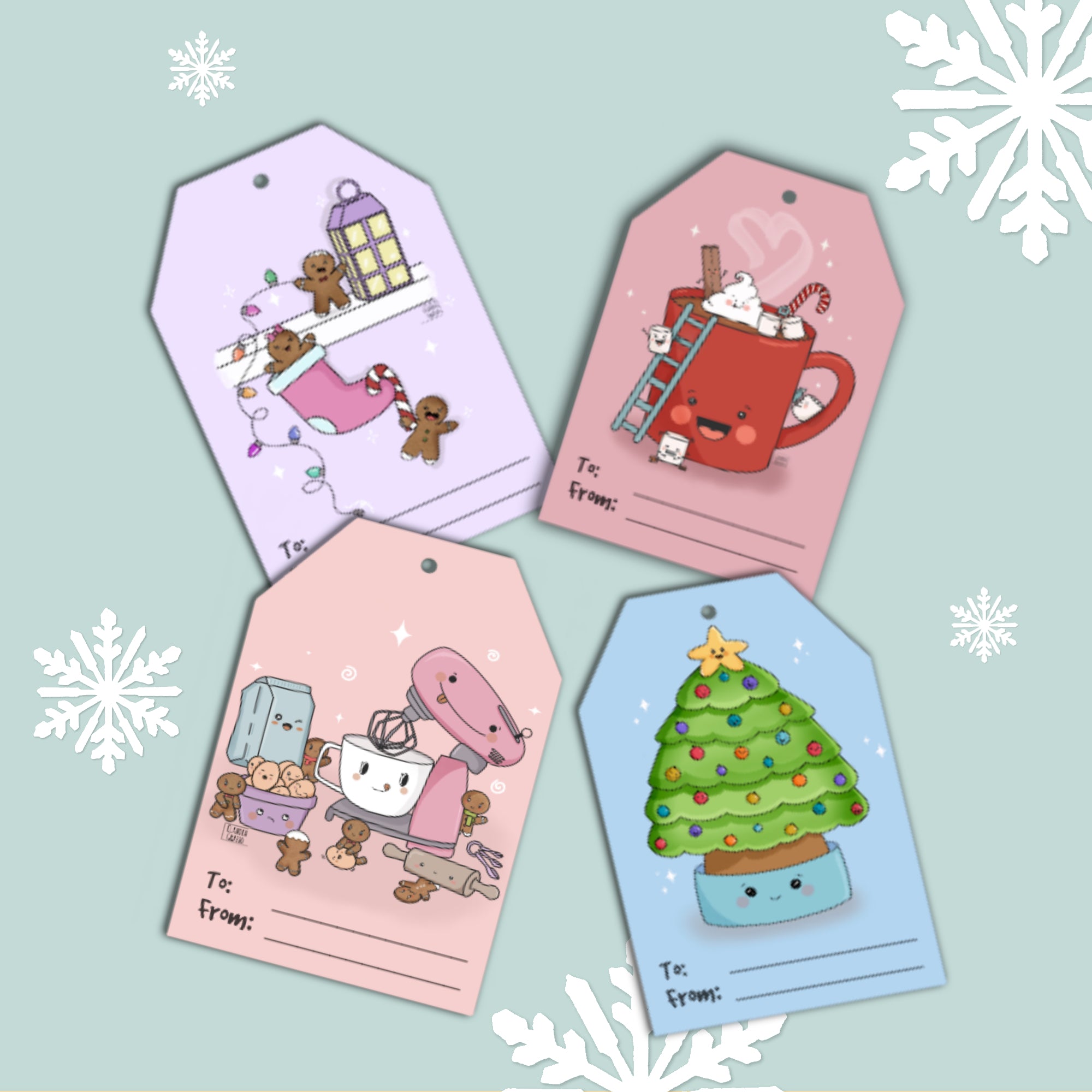 Cute Christmas Gift Tags