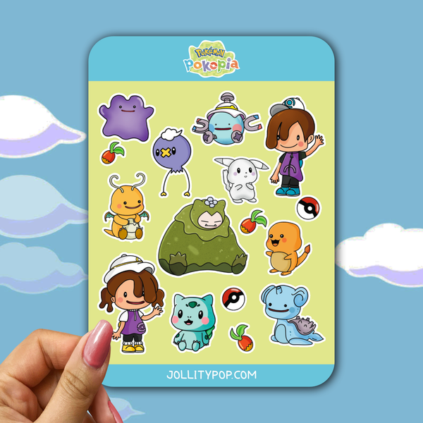Pokopia Sticker Sheet