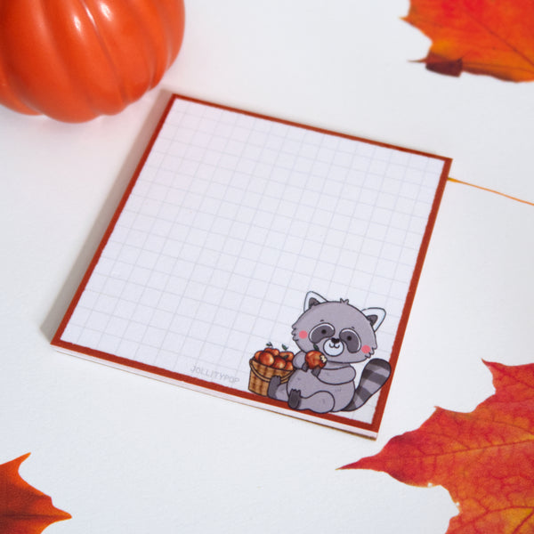 Raccoon Notepad - JollityPop