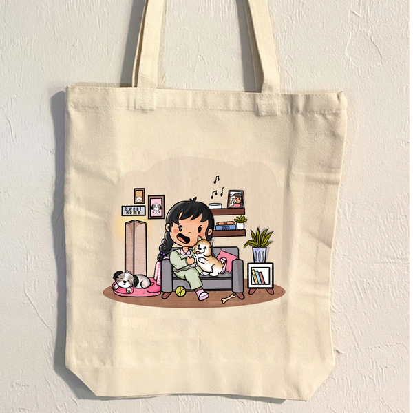 Dog Lover Tote Bag