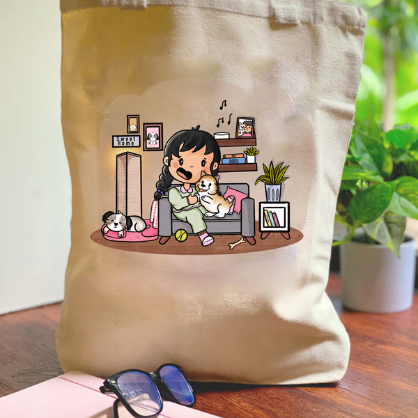 Dog Lover Tote Bag
