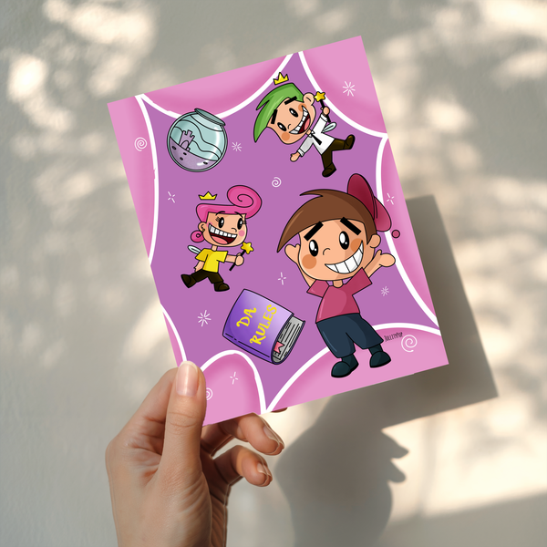 Fairly Odd Parents Print