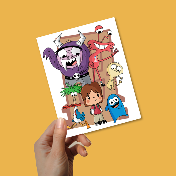 Imaginary Friends Print