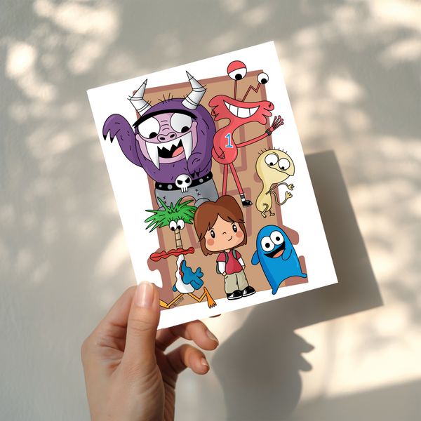 Imaginary Friends Print
