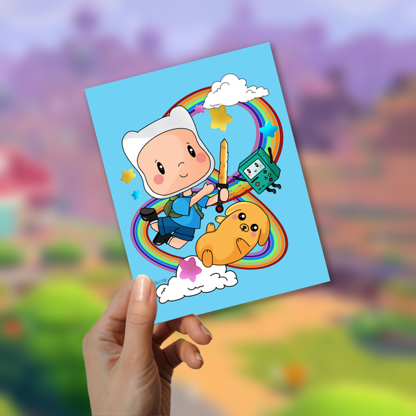 Adventure Time Print