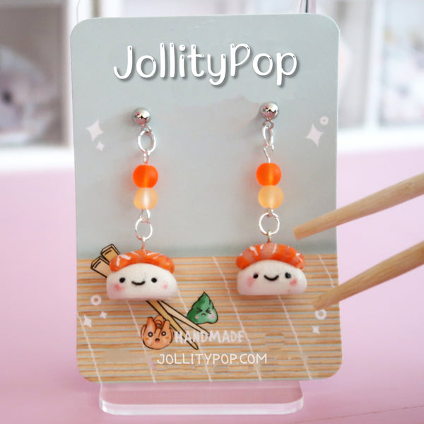 Kawaii Nigiri Sushi Earrings - JollityPop