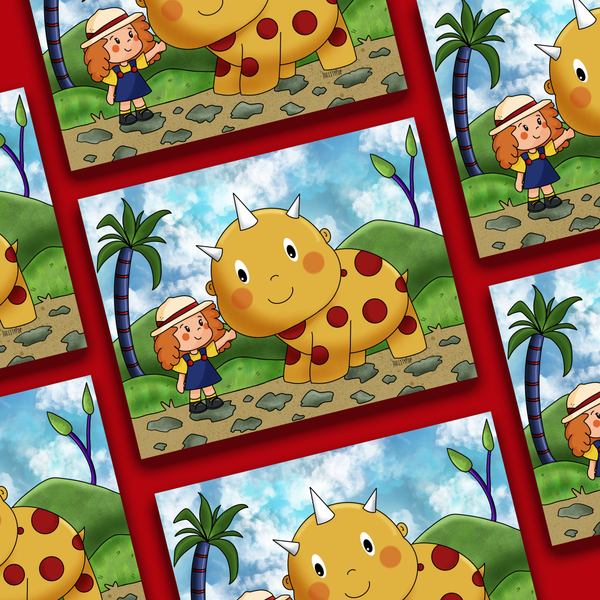 Maggie and the Ferocious Beast Print