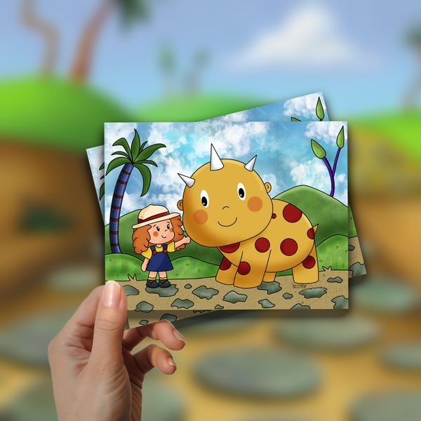 Maggie and the Ferocious Beast Print