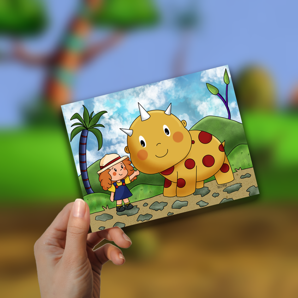 Maggie and the Ferocious Beast Print