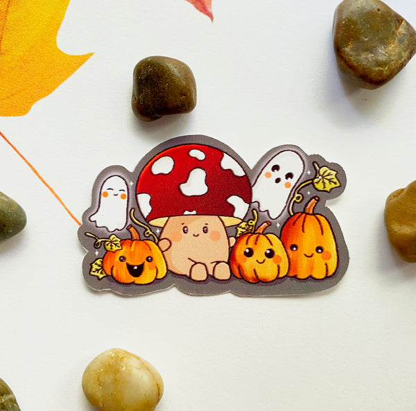 Mushroom Autumn Sticker