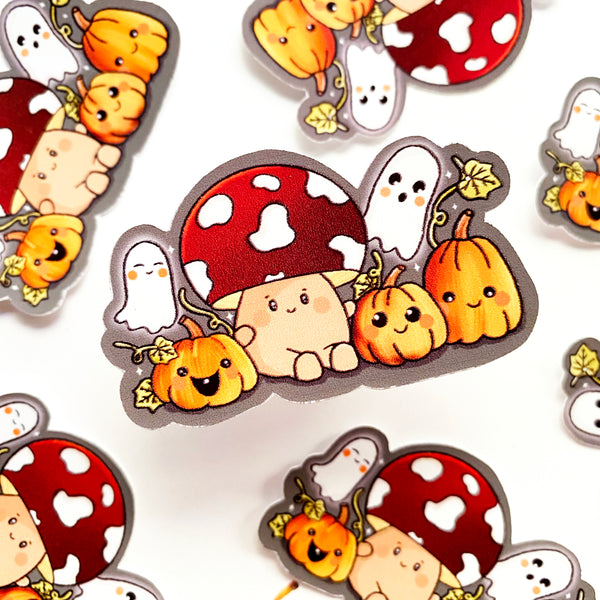 Mushroom Autumn Sticker