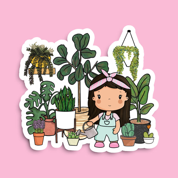 Plant Lover Vinyl Sticker