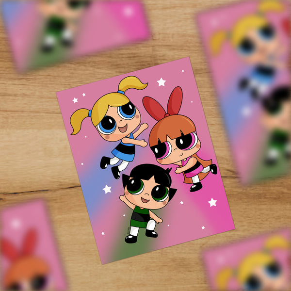 PowerPuff Girls Print