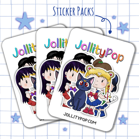 Sailor Moon Chibi Sticker Pack