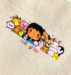 Strawberry Jelly Bunny Tote Bag