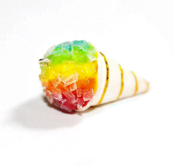 Snow Cone Earrings or Charm - JollityPop