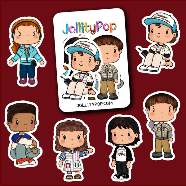 Stranger Things Sticker Pack