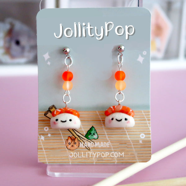 Kawaii Nigiri Sushi Earrings - JollityPop