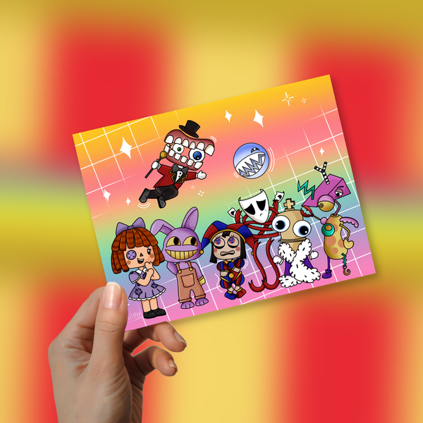 The Amazing Digital Circus Print
