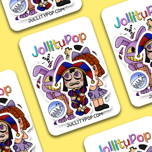 The Amazing Digital Circus Sticker Pack