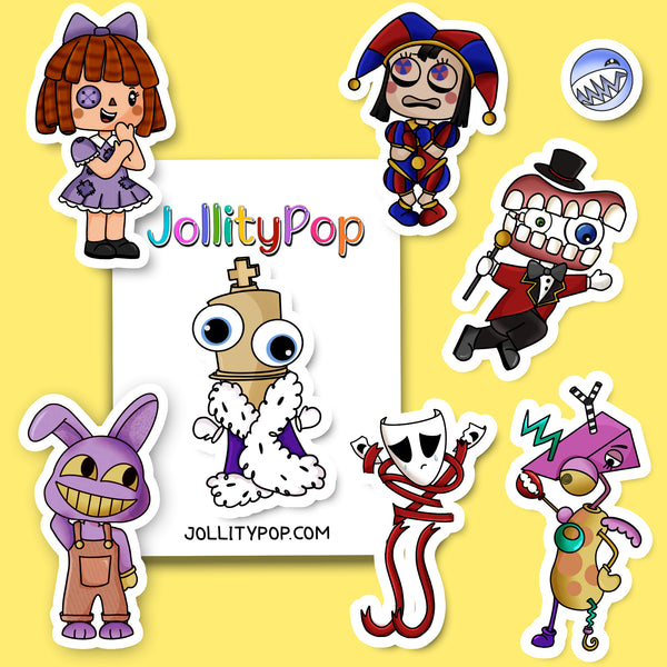 The Amazing Digital Circus Sticker Pack