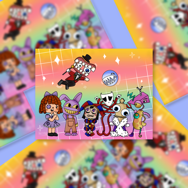 The Amazing Digital Circus Print