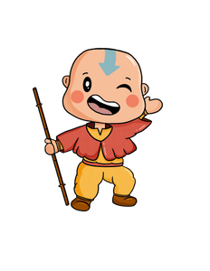 Avatar Last Airbender Chibi Sticker Pack