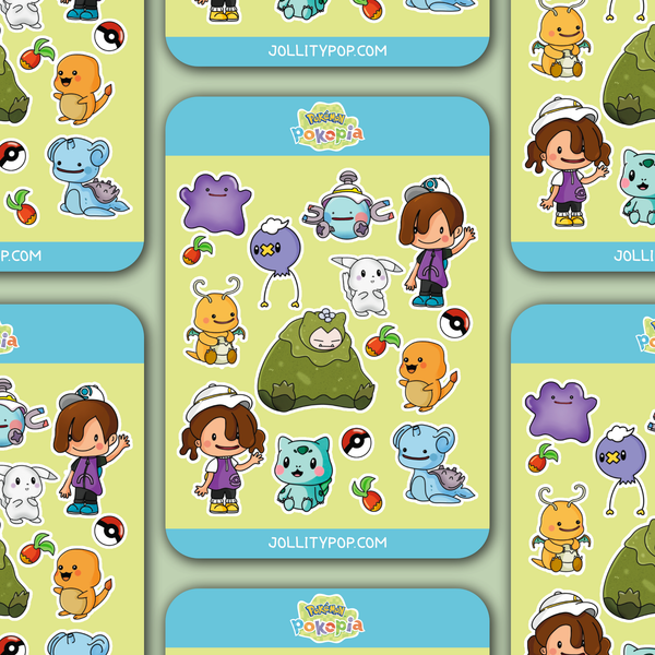 Pokopia Sticker Sheet
