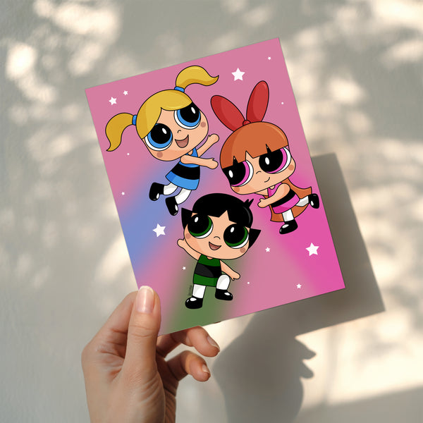 PowerPuff Girls Print