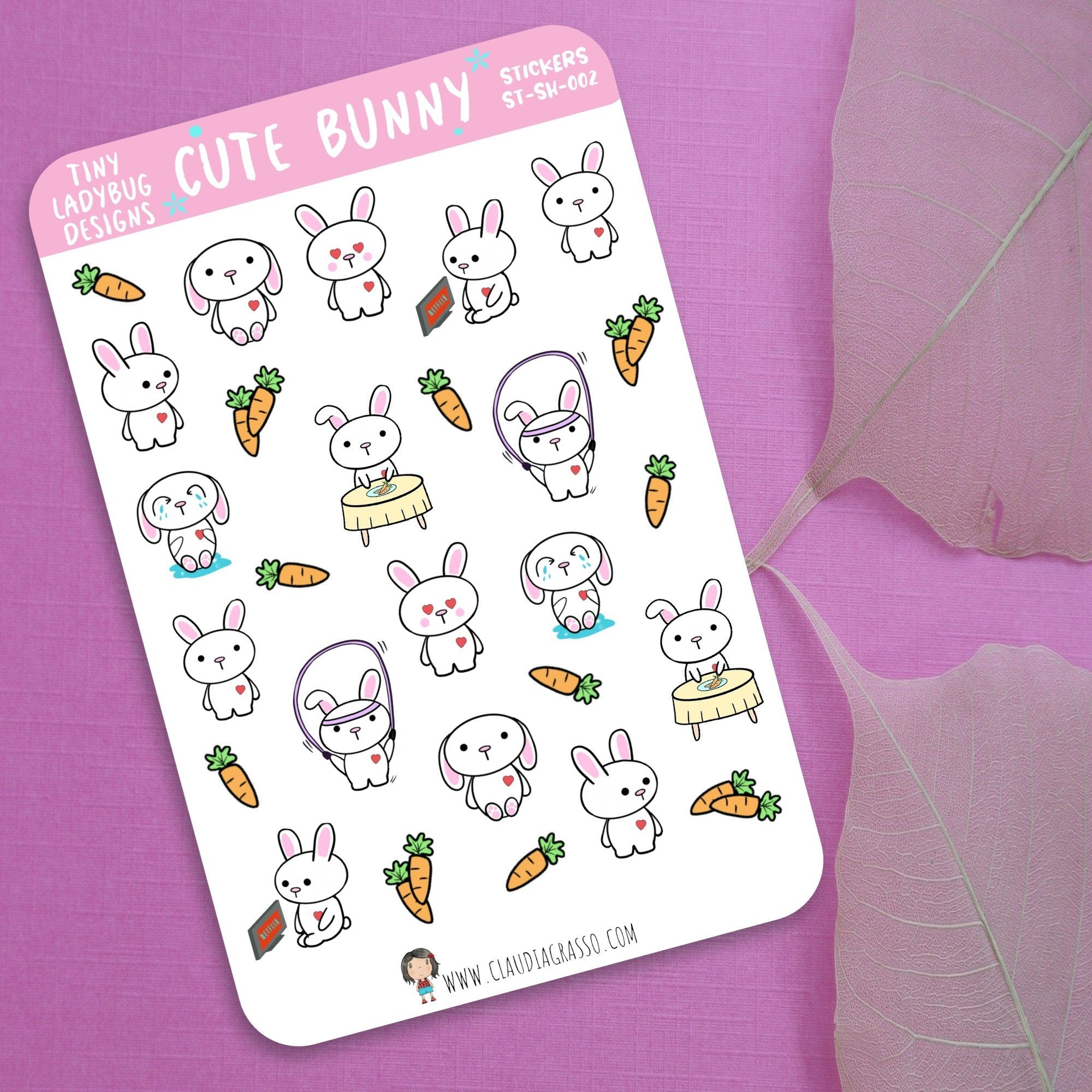 Bunny Stickers - JollityPop