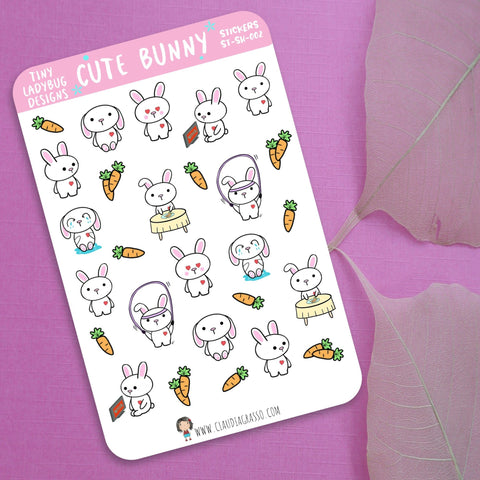 Bunny Stickers - JollityPop