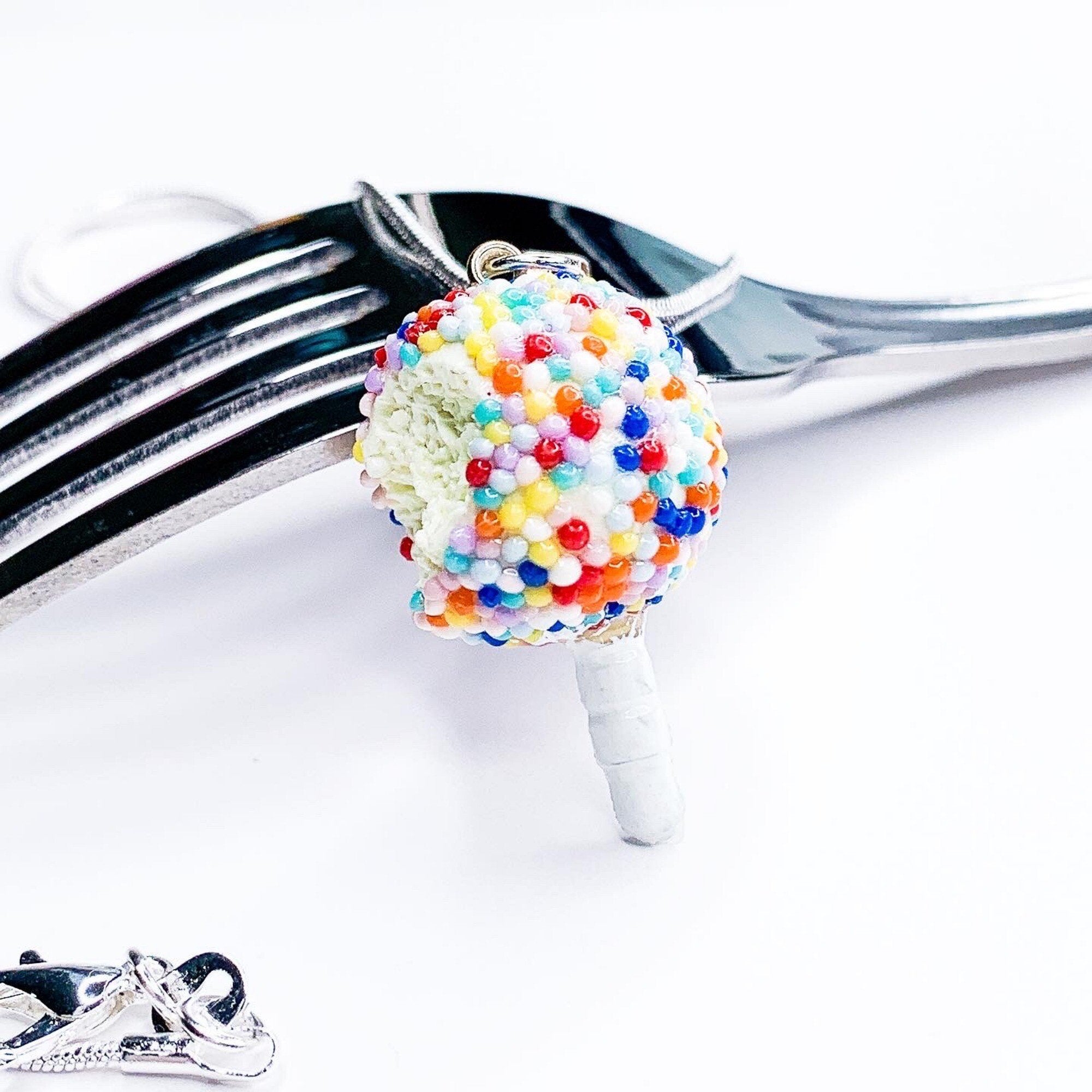 Polymer Clay Cake Pop Charm - JollityPop