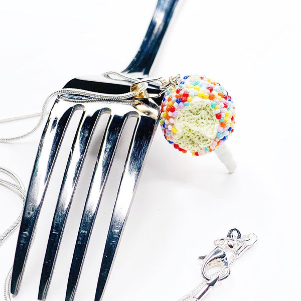 Polymer Clay Cake Pop Charm - JollityPop