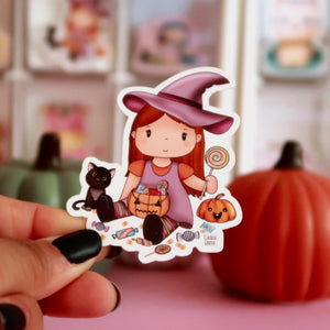 Candy Witch Sticker - JollityPop