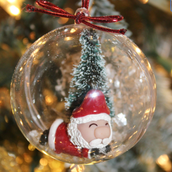 Little Sleeping Santa Ornament - JollityPop