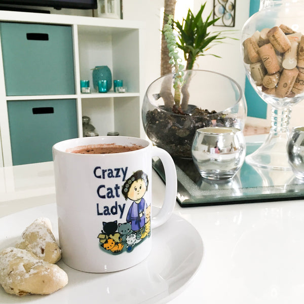 Crazy Cat Lady Coffee Mug - JollityPop