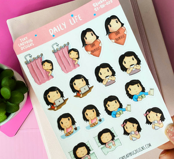 Daily Life Planner Stickers - JollityPop