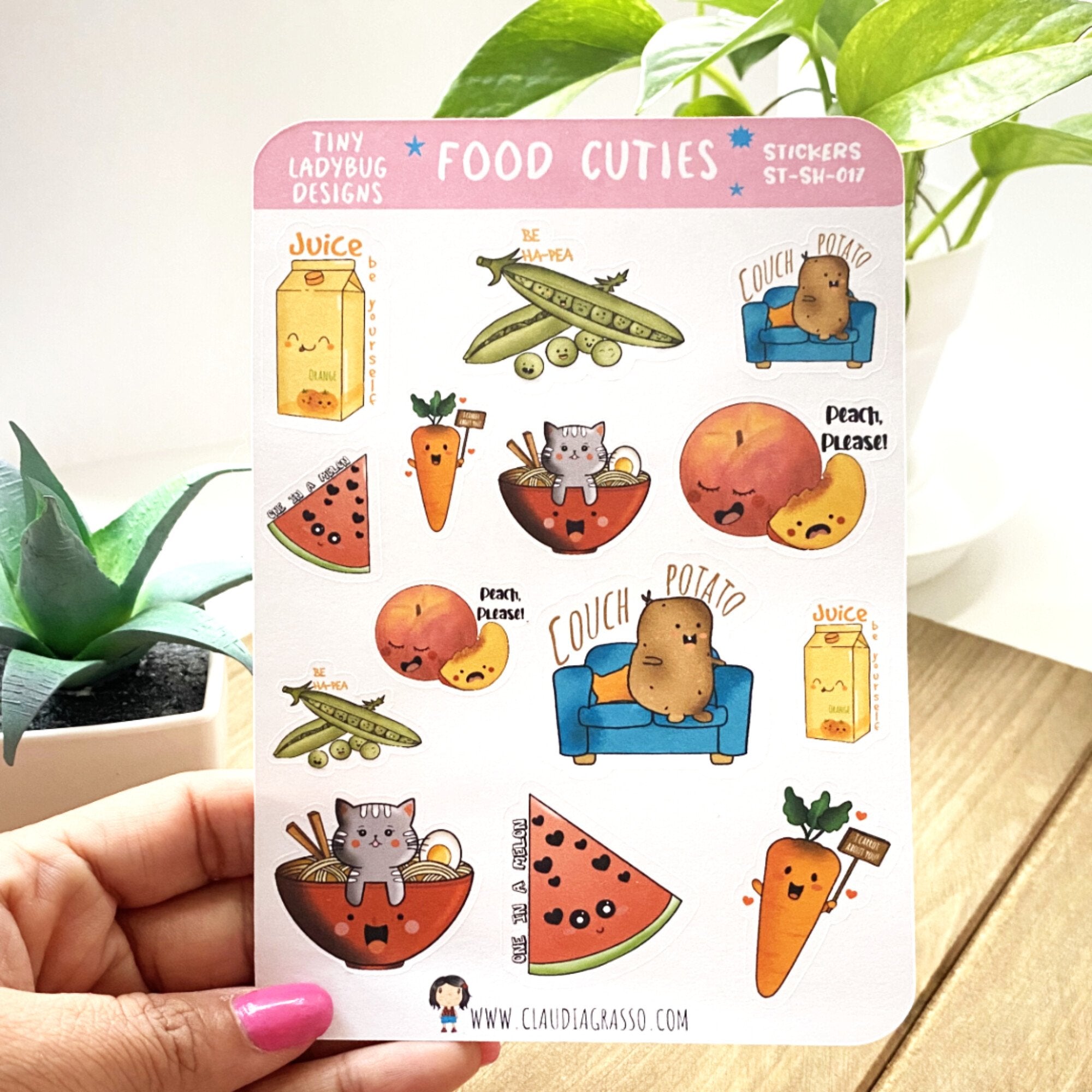 Food Cuties Sticker Sheet - JollityPop