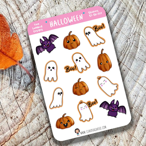 Halloween Sticker Sheet - JollityPop