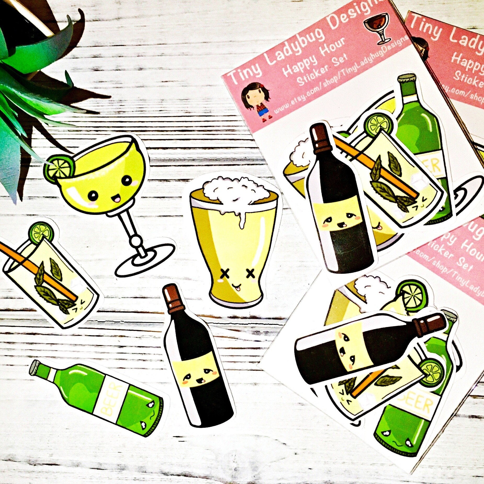 Happy Hour Stickers - JollityPop