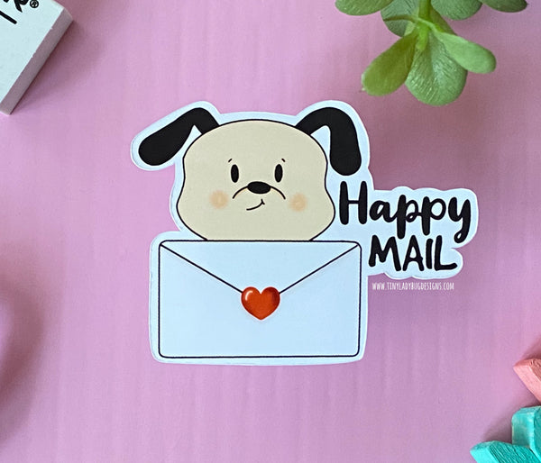 Harry the Dog Die Cut Stickers - JollityPop