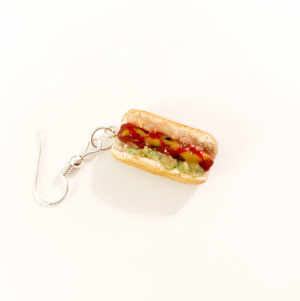 Polymer Clay Hot Dog Earrings - JollityPop