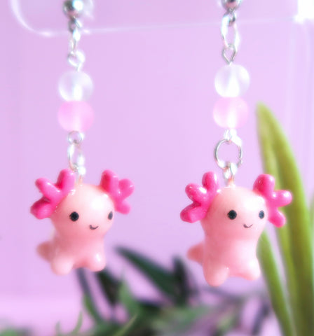 Axolotl Earrings - JollityPop